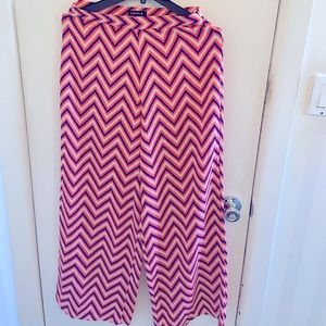 Multi color flare pants- perfect for summer!